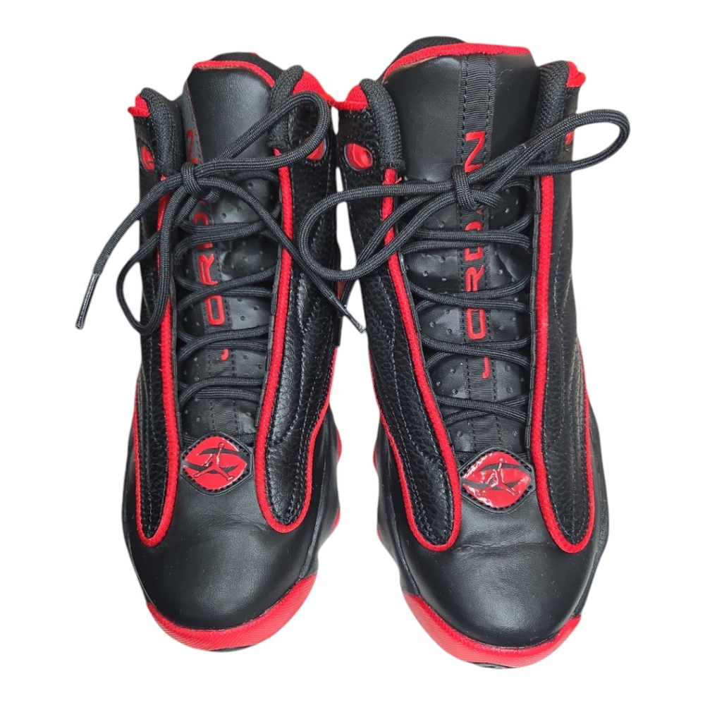 Nike kids black and university red Air Jordan's Pro strong "Bred"